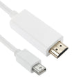 Cable Mini DisplayPort a HDMI macho, longitud: 1,5 m, Mini DP to HDMI Male