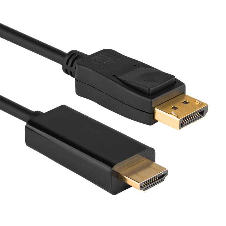 Cable DisplayPort macho a HDMI macho, longitud del cable: 1,8 m, DP to HDMI Male Black