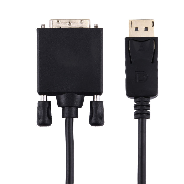 Cable adaptador DisplayPort macho a DVI macho de alta digitalidad, longitud: 1,8 m, DP to DVI 24+1 Male (Gold plated)