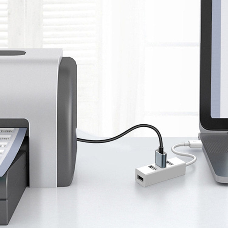 HUB USB 2.0 de 4 puertos para computadora Apple, for Apple Computer(White), for Apple Computer(Black)
