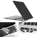 ENKAY para Macbook Air de 11,6 pulgadas (versión de EE. UU.) / A1370 / A1465 Hat-Prince 3 en 1 Estuche protector de plástico rígido esmerilado con protector de teclado y tapón antipolvo para puerto