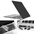 ENKAY para Macbook Air de 13,3 pulgadas (versión de EE. UU.) / A1369 / A1466 Hat-Prince 3 en 1 Estuche protector de plástico rígido esmerilado con protector de teclado y tapón antipolvo para puerto
