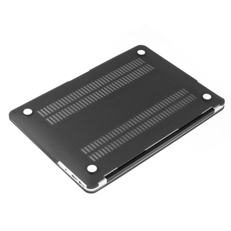 ENKAY para Macbook Air de 13,3 pulgadas (versión de EE. UU.) / A1369 / A1466 Hat-Prince 3 en 1 Estuche protector de plástico rígido esmerilado con protector de teclado y tapón antipolvo para puerto