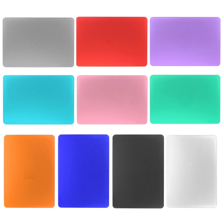 ENKAY para Macbook Air de 13,3 pulgadas (versión de EE. UU.) / A1369 / A1466 Hat-Prince 3 en 1 Estuche protector de plástico rígido esmerilado con protector de teclado y tapón antipolvo para puerto