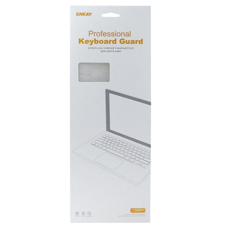 ENKAY para Macbook Air de 11,6 pulgadas (versión de EE. UU.) / A1370 / A1465 Hat-Prince 3 en 1 Estuche protector de plástico con carcasa dura de cristal con protector de teclado y tapón antipolvo para puerto