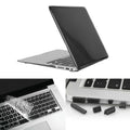 ENKAY para Macbook Air de 13,3 pulgadas (versión de EE. UU.) / A1369 / A1466 Hat-Prince 3 en 1 Estuche protector de plástico con carcasa dura de cristal con protector de teclado y tapón antipolvo para puerto