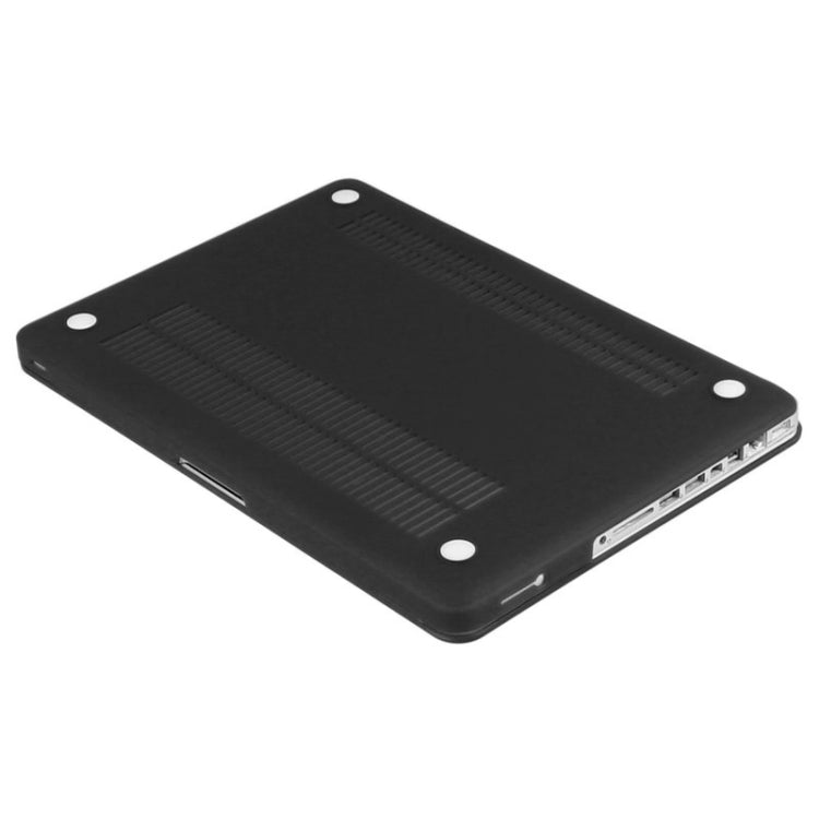 ENKAY para Macbook Pro de 15,4 pulgadas (versión de EE. UU.) / A1286 Hat-Prince 3 en 1 Estuche protector de plástico rígido esmerilado con protector de teclado y tapón antipolvo para puerto