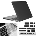 ENKAY para Macbook Pro Retina de 15,4 pulgadas (versión de EE. UU.) / A1398 Hat-Prince 3 en 1 Estuche protector de plástico rígido esmerilado con protector de teclado y tapón antipolvo para puerto