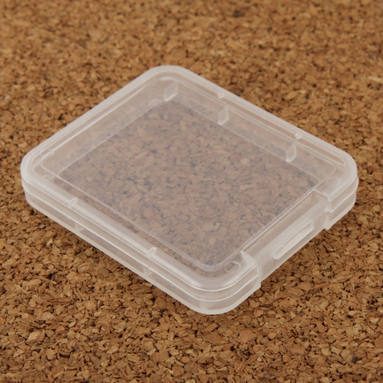 Caja de tarjetas de almacenamiento de plástico transparente, 100 Uds., para tarjeta Compact Flash/tarjeta CF, CF Card
