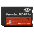 Tarjeta de memoria Memory Stick Pro Duo HX de 8 GB - 30 MB/segundo de alta velocidad, para uso con PlayStation Portable (100% de capacidad real), 8GB