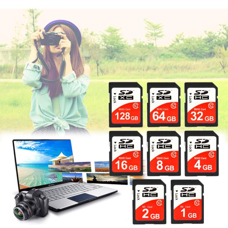Tarjeta de memoria para cámara SDHC Clase 10 de alta velocidad de 4 GB (100% de capacidad real), 4GB