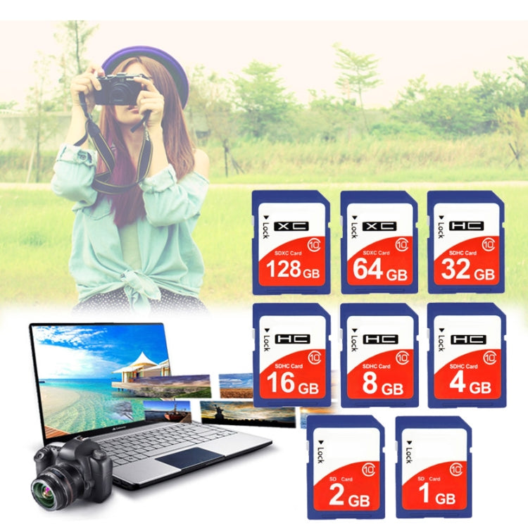 Tarjeta de memoria para cámara SDHC Clase 10 de alta velocidad de 1 GB (100 % de capacidad real), 1GB