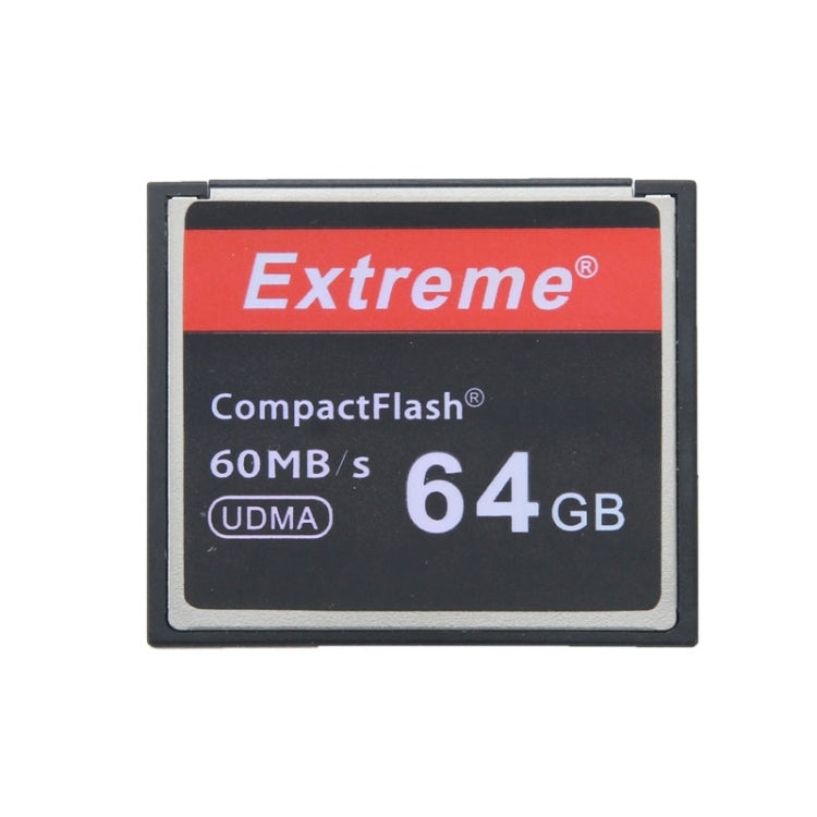 Tarjeta Extreme Compact Flash de 64 GB, velocidad de lectura 400X, hasta 60 MB/S (100 % de capacidad real), 64GB