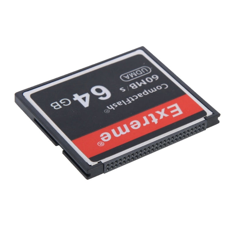 Tarjeta Extreme Compact Flash de 64 GB, velocidad de lectura 400X, hasta 60 MB/S (100 % de capacidad real), 64GB