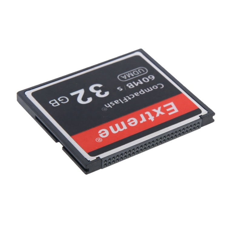 Tarjeta Extreme Compact Flash de 32 GB, velocidad de lectura 400X, hasta 60 MB/S (100 % de capacidad real), 32GB