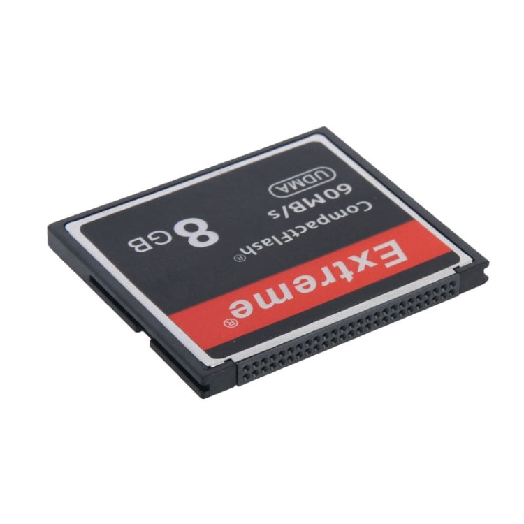 Tarjeta Extreme Compact Flash de 8 GB, velocidad de lectura 400X, hasta 60 MB/S (100 % de capacidad real), 8GB