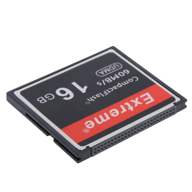 Tarjeta Extreme Compact Flash de 16 GB, velocidad de lectura 400X, hasta 60 MB/S (100 % de capacidad real), 16GB