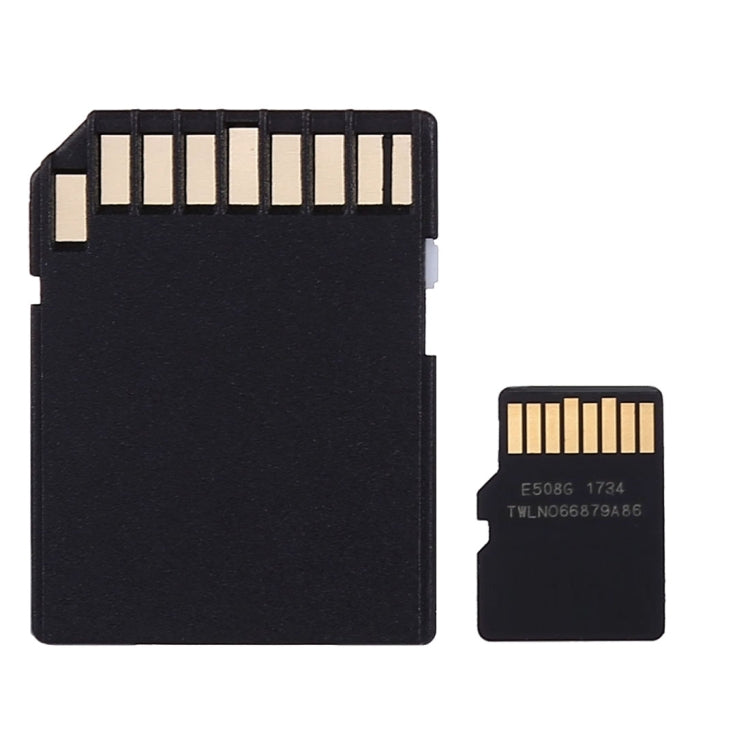 Tarjeta de memoria Micro SD(TF) Clase 10 de alta velocidad de 4 GB de Taiwán, Escritura: 8 MB/s, Lectura: 12 MB/s (100 % de capacidad real), 4GB Naked Card