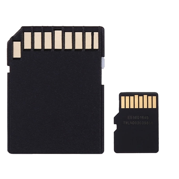 Tarjeta de memoria Micro SD(TF) Clase 10 de alta velocidad de 16 GB de Taiwán, Escritura: 8 MB/s, Lectura: 12 MB/s (100 % de capacidad real), 16GB Naked Card