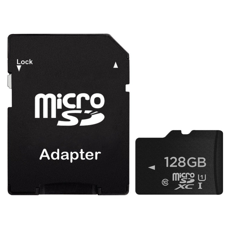 Tarjeta de memoria Micro SD(TF) Clase 10 de alta velocidad de 128 GB de Taiwán, Escritura: 8 MB/s, Lectura: 12 MB/s (100 % de capacidad real), 128GB Naked Card