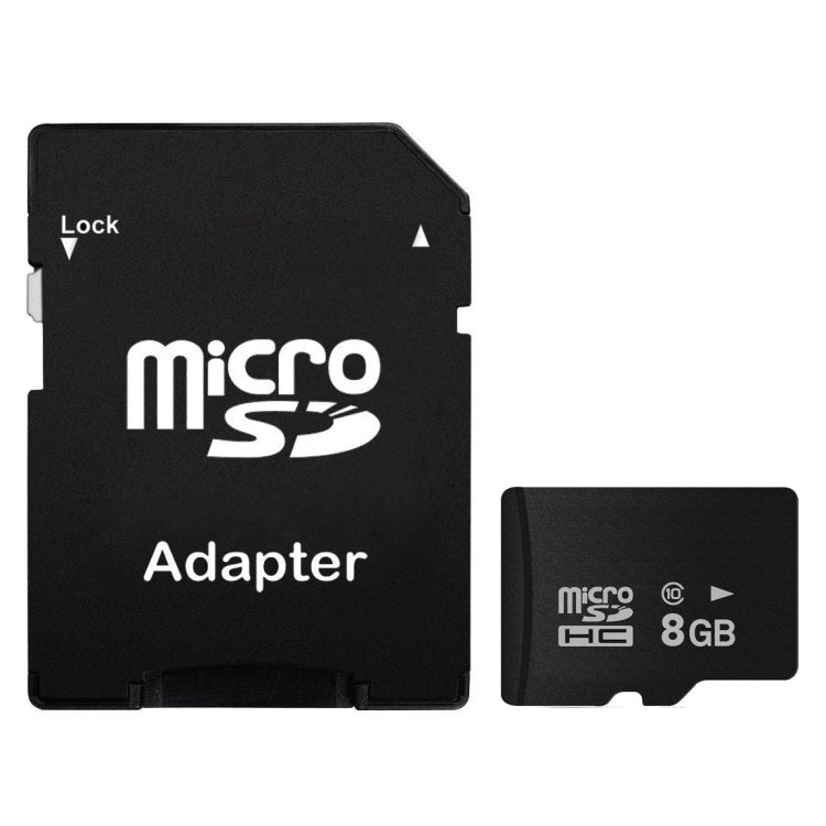 Tarjeta de memoria Micro SD (TF) Clase 10 de alta velocidad de 8 GB de Taiwán (100% de capacidad real), 8GB