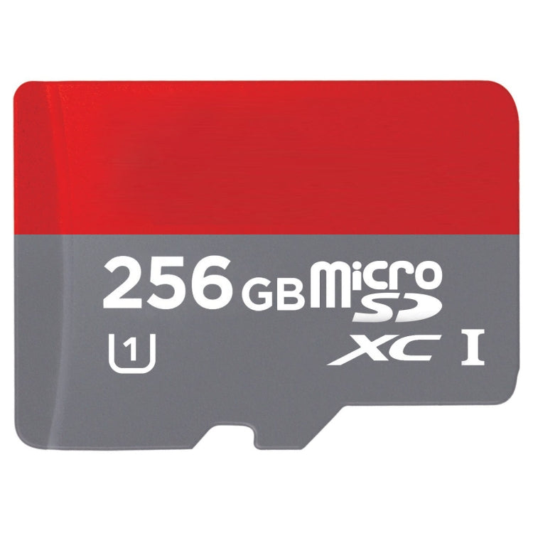Tarjeta de memoria TF/Micro SDHC UHS-1(U1) Clase 10 de alta velocidad de 256 GB, Escritura: 15 MB/s, Lectura: 30 MB/s (100 % de capacidad real), 256GB