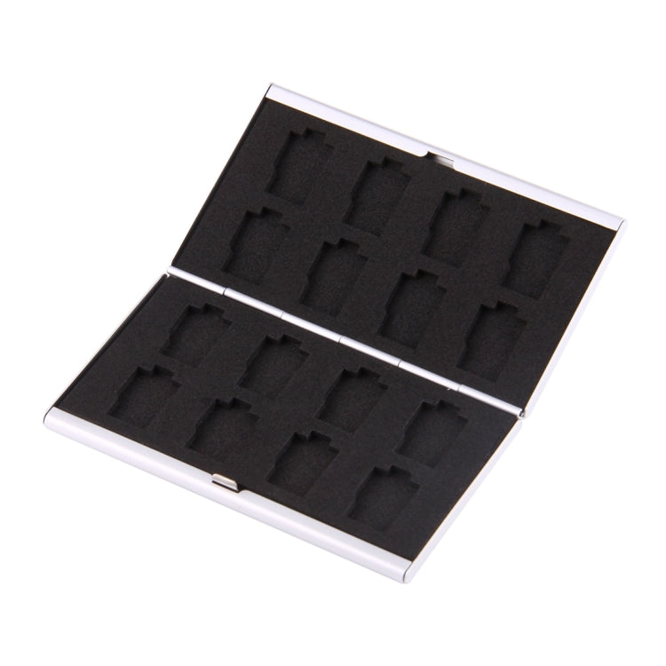 Caja protectora para tarjeta de memoria 16 en 1 para 16 tarjetas TF, 8 TF + 8 TF Silver, 8 TF + 8 TF Black, 8 TF + 8 TF Pink