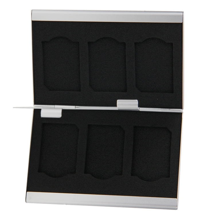Caja protectora para tarjeta de memoria 2x 3 en 1 para tarjeta SD, tamaño: 93 mm (largo) x 62 mm (ancho) x 10 mm (alto)