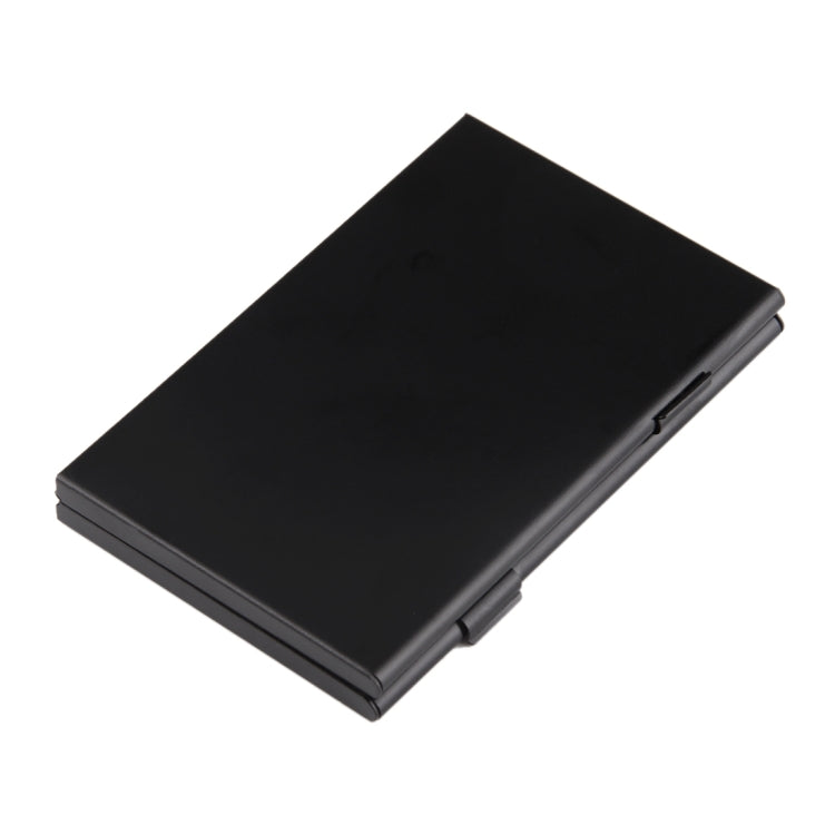 Caja protectora de aleación de aluminio para tarjeta de memoria 15 en 1 para 3 tarjetas SD + 12 TF, 3 SD + 12 TF Black, 3 SD + 12 TF Silver
