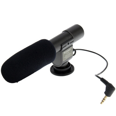 Mini micrófono estéreo profesional para videocámara DV