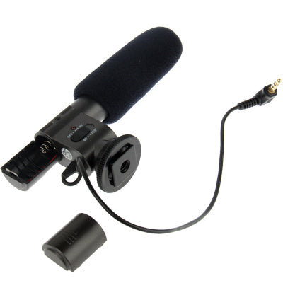 Mini micrófono estéreo profesional para videocámara DV