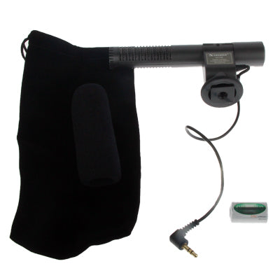 Mini micrófono estéreo profesional para videocámara DV