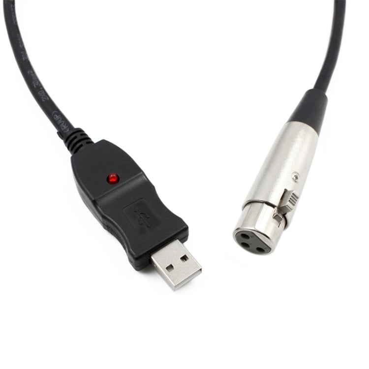 Cable de micrófono USB, longitud del cable: 3,5 M, Length: 3.5M
