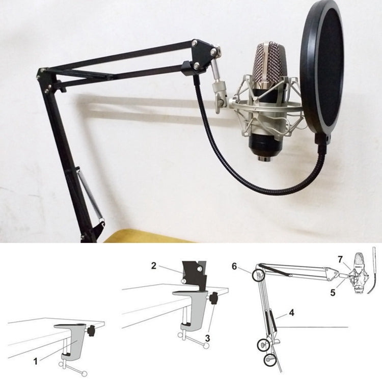 Para grabación de estudio, transmisión en vivo, show en vivo, KTV, etc., NB-35 Holder