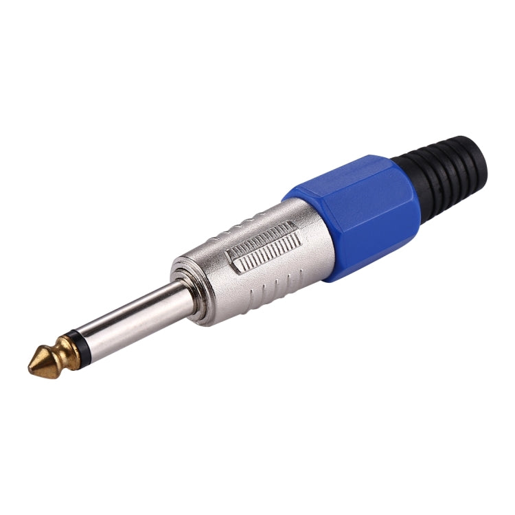 Adaptador de conector TRS de Cable de serpiente de parche de micrófono con enchufe macho de 6,35mm, 6.35mm