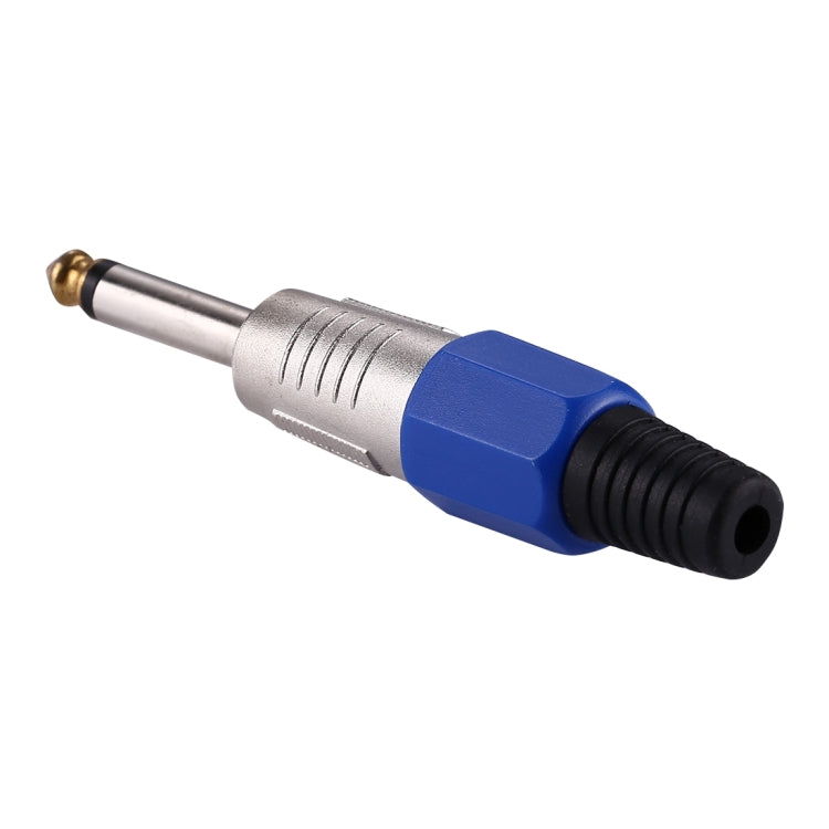 Adaptador de conector TRS de Cable de serpiente de parche de micrófono con enchufe macho de 6,35mm, 6.35mm