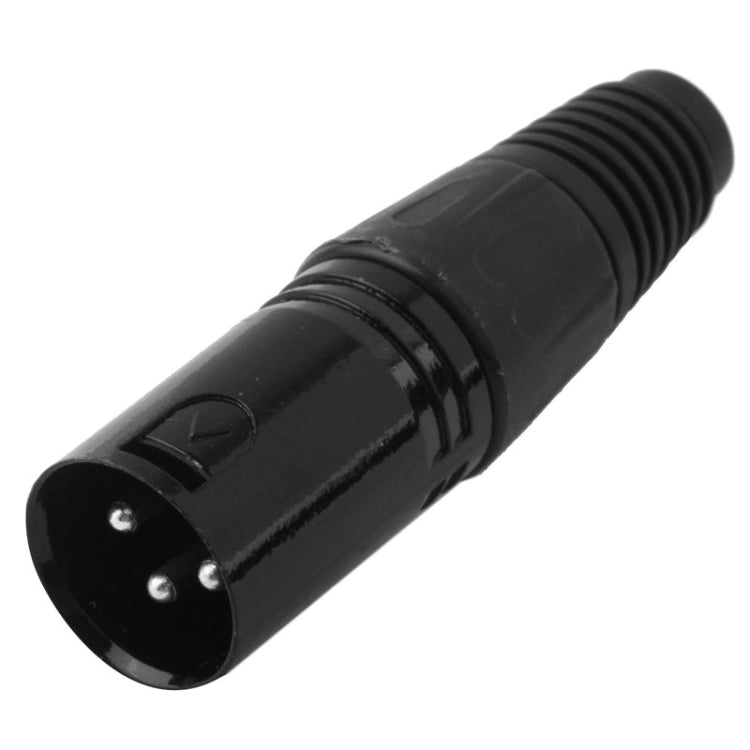 Adaptador de conector de micrófono con enchufe macho XLR de 3 pines, XLR Male Plug