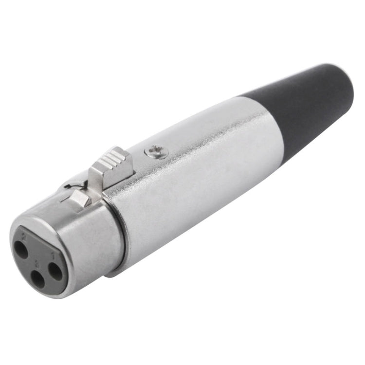 Adaptador de conector de micrófono con enchufe hembra XLR de 3 pines, XLR Female
