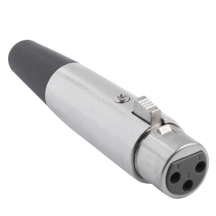 Adaptador de conector de micrófono con enchufe hembra XLR de 3 pines, XLR Female