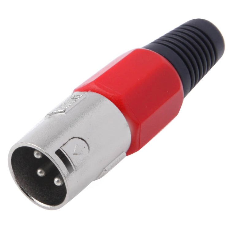Adaptador de conector de micrófono con enchufe macho XLR de 3 pines, Male Plug
