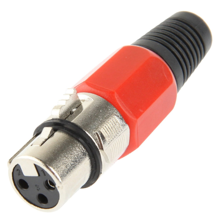 Adaptador de conector de micrófono con enchufe hembra XLR de 3 pines, Female Plug