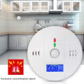 Probador de alarma de seguridad de CO LCD de unidad de sensor detector de monóxido de carbono de gas, CO999