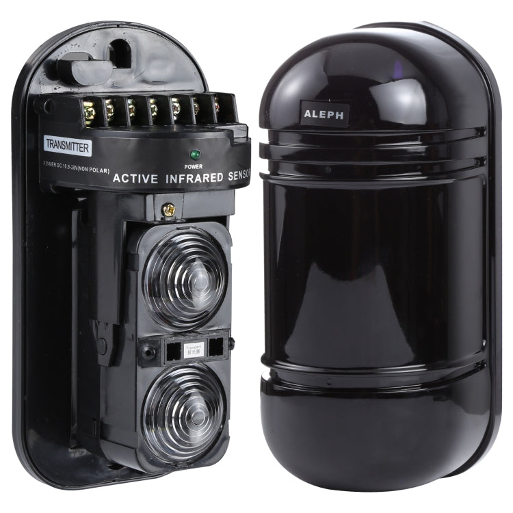 Detector infrarrojo fotoeléctrico de doble haz con alarma de 100 m ABT-100, ABT-100