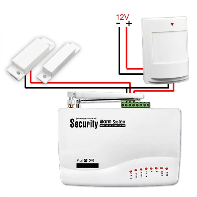 PA-476 Sensor de movimiento PIR gran angular infrarrojo pasivo con cable alarma detectora de infrarrojos, PA-476 Wired Infrared Detector