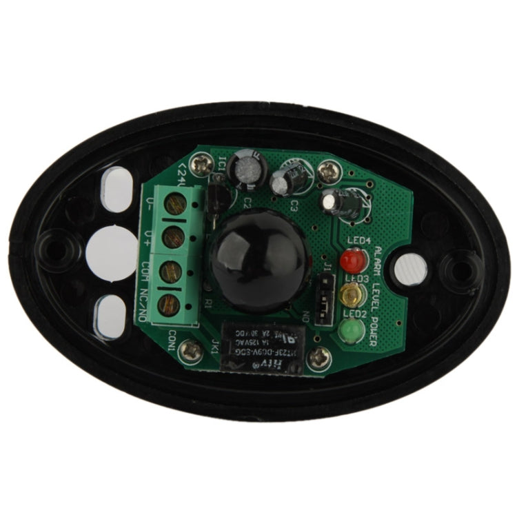 Detector de haz único ABO-20L Sensor fotoeléctrico detector infrarrojo de haz de medio huevo activo, distancia de detección: 20 m, ABO-20L