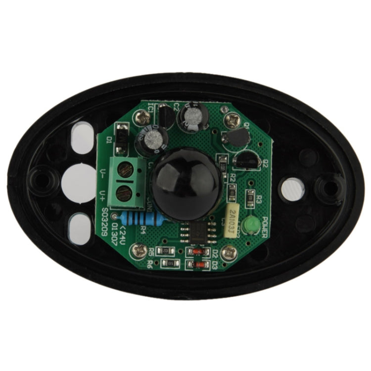 Detector de haz único ABO-20L Sensor fotoeléctrico detector infrarrojo de haz de medio huevo activo, distancia de detección: 20 m, ABO-20L