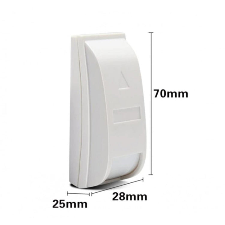 PA-461 Alarma del sensor del detector de movimiento PIR de la cortina infrarroja pasiva con cable
