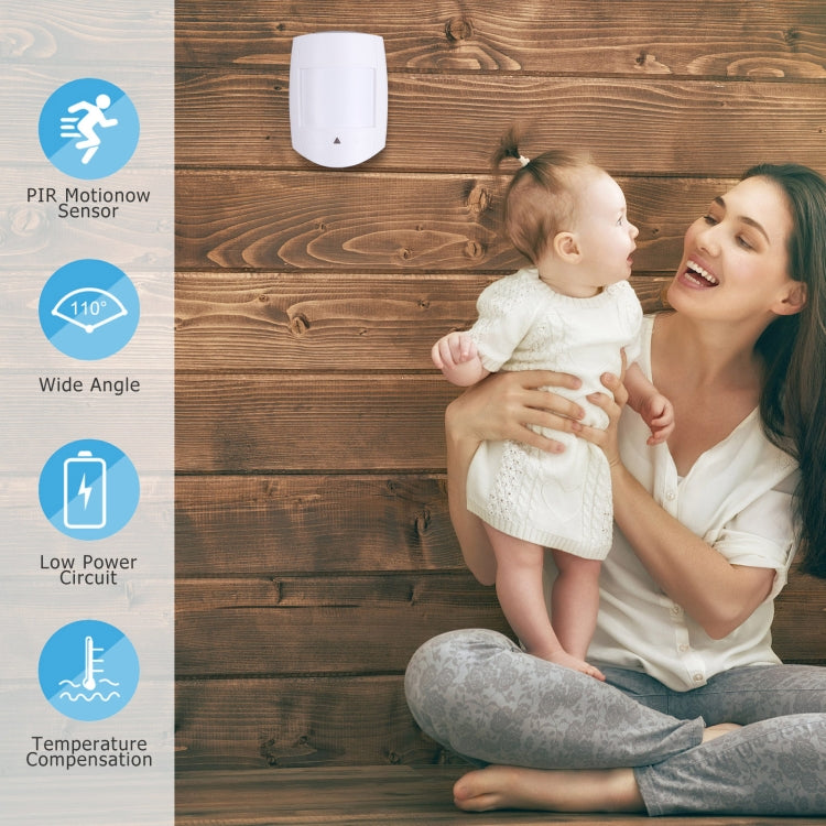 PA-476CH Sensor de movimiento PIR ajustable de 2 niveles para seguridad en el hogar, PA-476CH PIR Motion Sensor