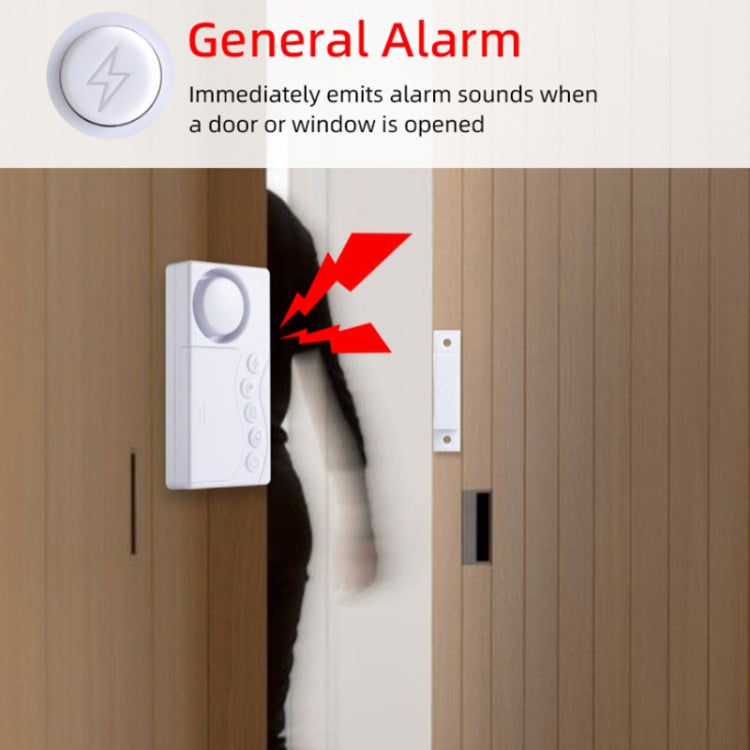 Alarma de seguridad antientrada con sensor magnético de puerta de código secreto (KK-1255)