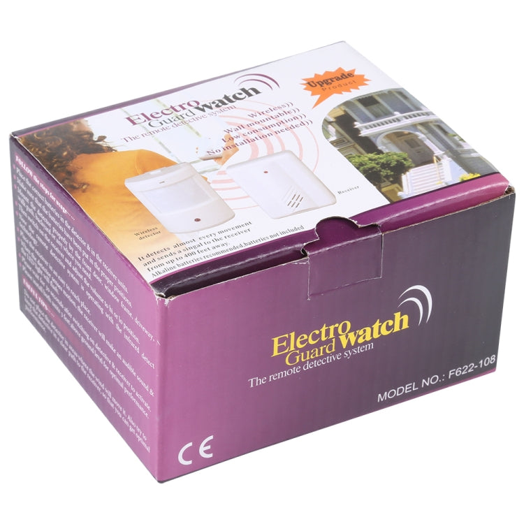 F622-108 Electro Guard Watch Sistema de detección remota por infrarrojos / Timbre inalámbrico, Electro Guard